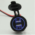 12V 3.1A Dual USB coche encendedor de cigarrillos cargador adaptador de corriente salida accesorios de coche